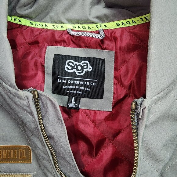 Saga Outerwear Snowboard Quilted Vest (L) - Picture 3 of 7
